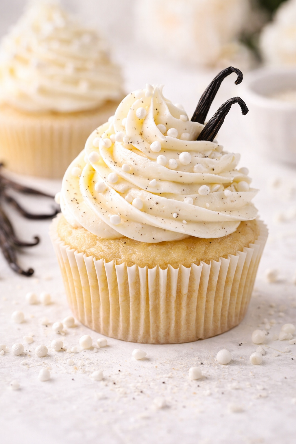 Vanilla cupcake